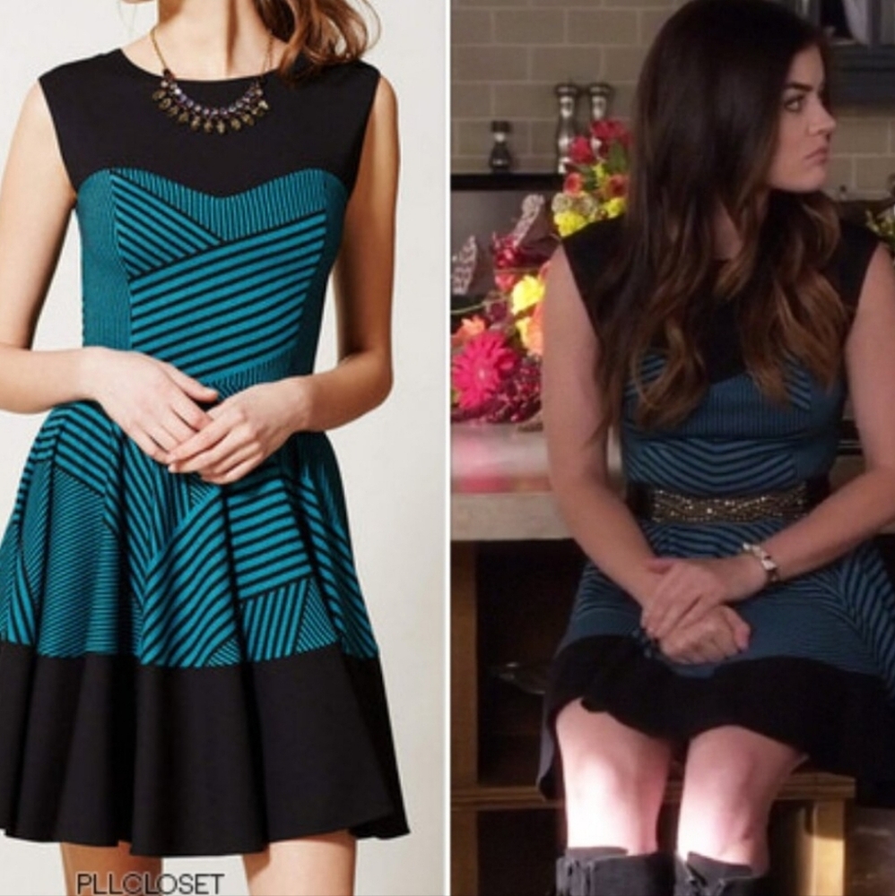 Anthropologie Eva Franco Striped Swing Dress